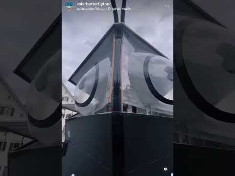 Solar Butterfly am 12. April 2023 zu Besuch in Richterswil