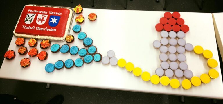 An der heutigen Sommerschlussübung unserer Feuerwehr Thalwil/Ober …