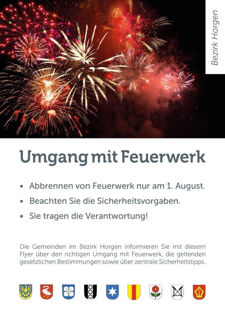 Umgang mit Feuerwerk