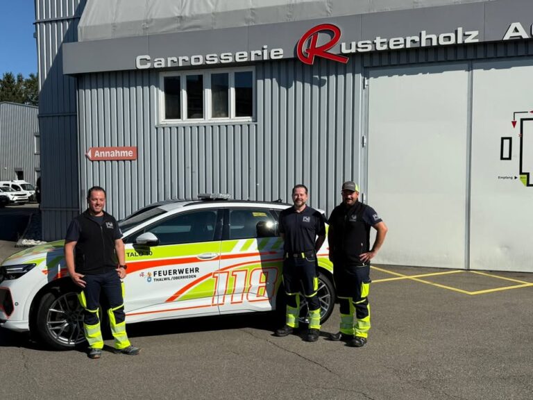 Das neue ELF (Einsatzleiterfahrzeug) mit der Kennung TALO 10 ist a …