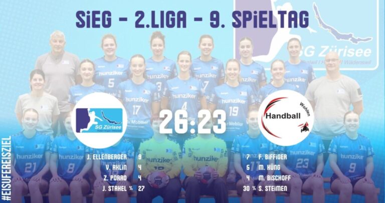 Spielbericht Frauen, 2. Liga: SG Zürisee vs. SG Freiamt 1
