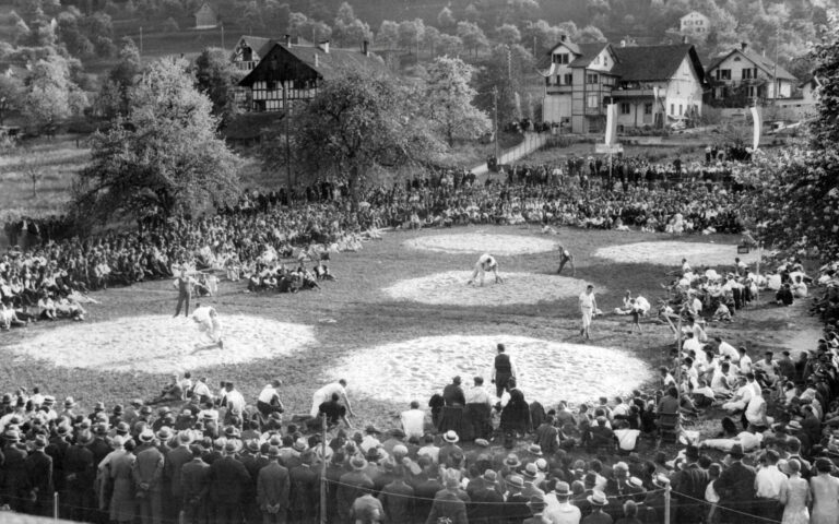Jahreskalender Oberrieden: Als Oberrieden zum Schwinger-Hotspot wu …