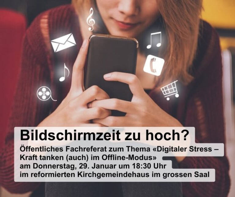 Digitaler Stress und wie wir wieder Kraft tanken können 💪 
D …