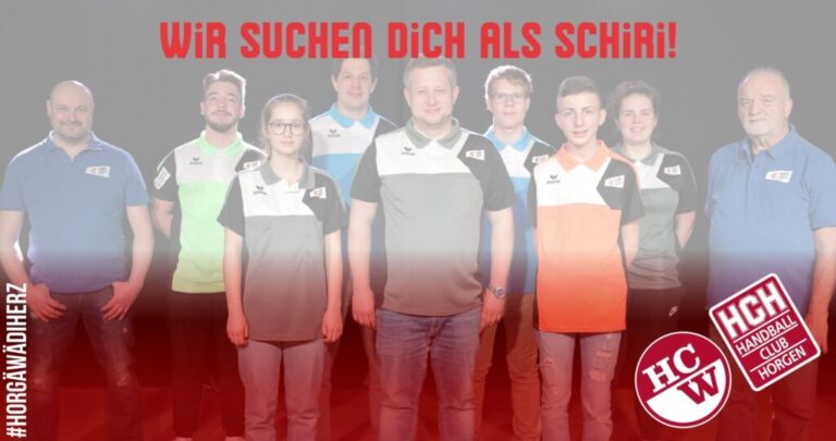 Wir suchen dich als Schiri!