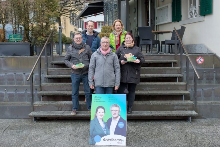 Auch diesen Samstag waren wir wieder im Ortskern und in Waldegg un …