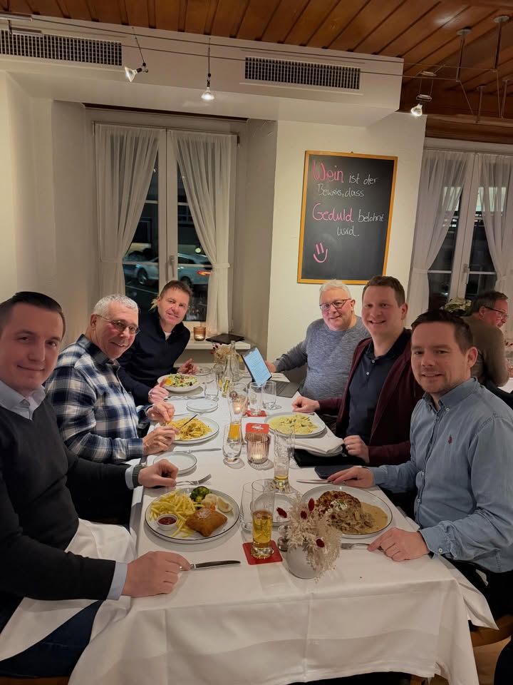 Gestern Abend fand unsere Vorstandssitzung im Restaurant Schönegg …