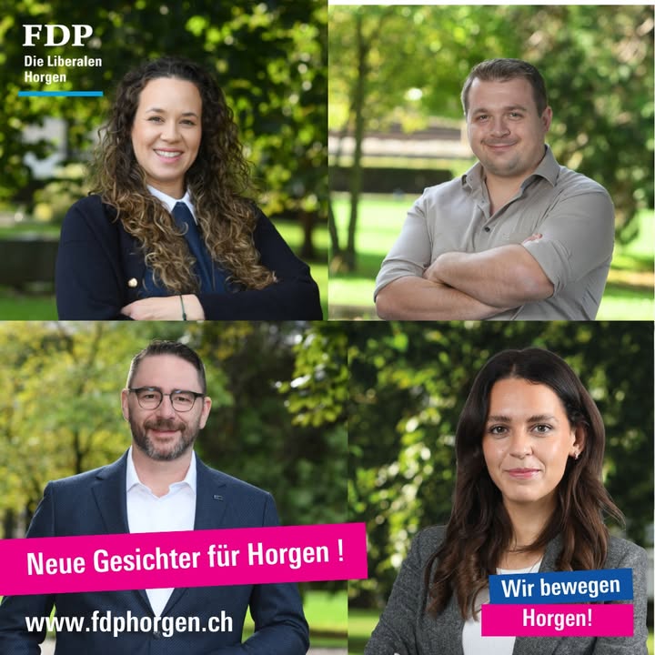 Neue Gesichter für ein zukunftsorientiertes Horgen 
@laura_olivia …