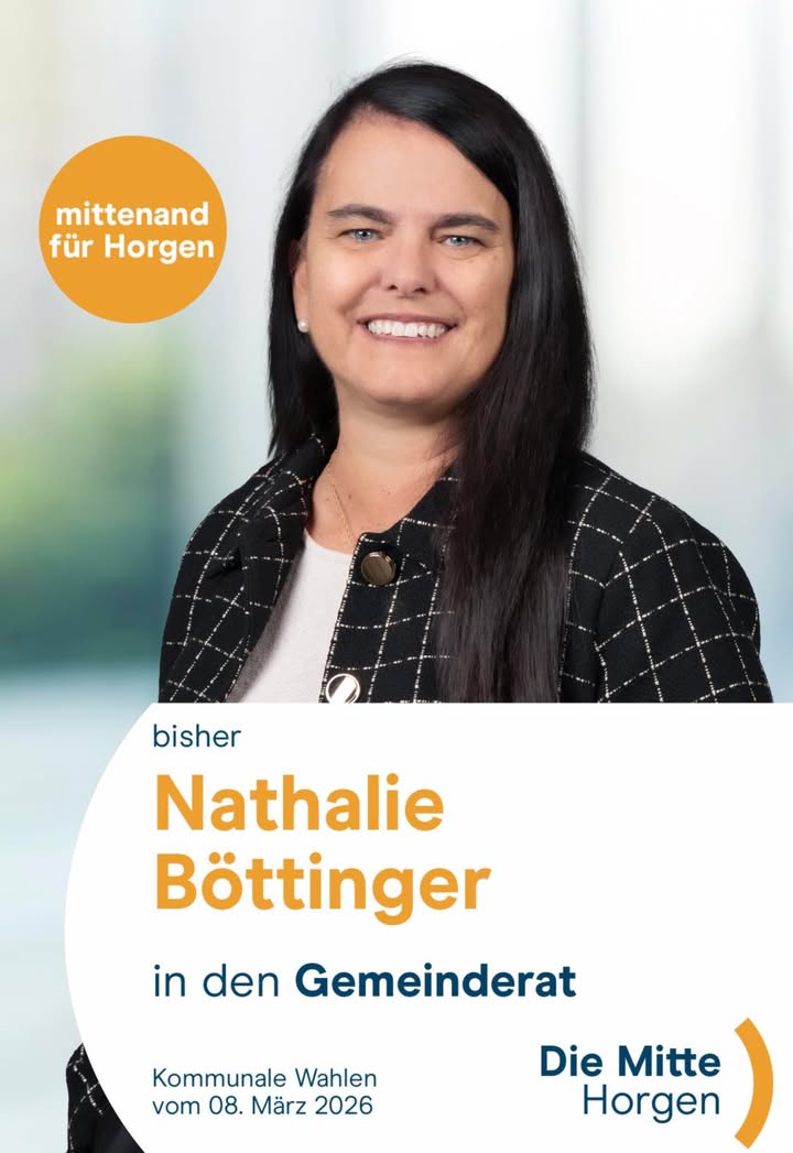 Last but not least – unsere Kandidatin für den Gemeinderat. 
 …