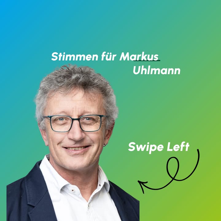 Markus Uhlmann wieder in den Gemeinderat! Seine Kandidatur wird vo …