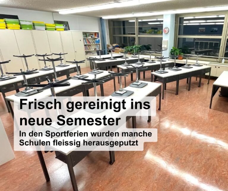 Die Sportferien wurden im Schulhaus Hofern (wie auch in den Schule …