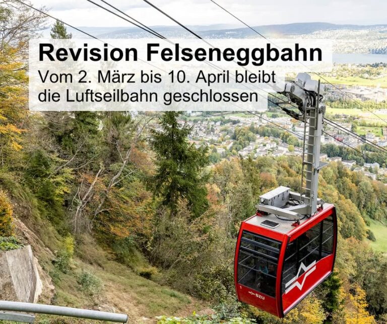 Eine wunderbare Aussicht auf Adliswil bei frühlingshaftem Wetter: …