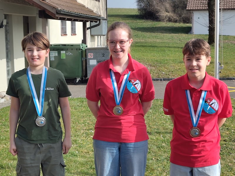 Sieger 10m Kantonalmeisterschaft U17 stehend 2026