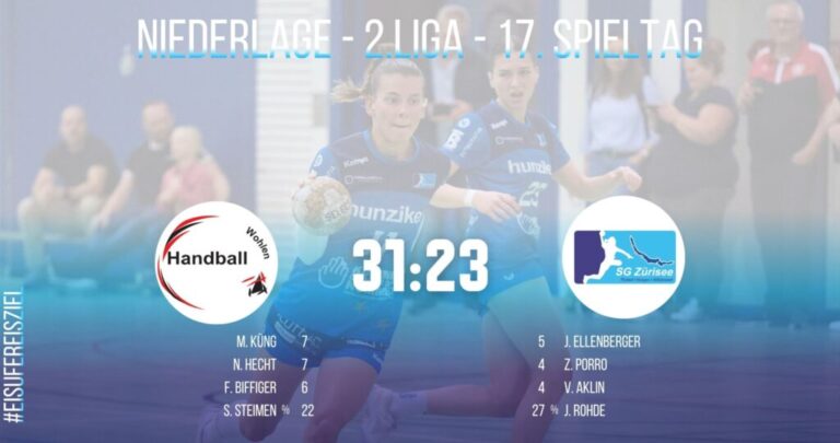 Spielbericht Frauen, 2. Liga: SG Freiamt 1 – SG Zürisee