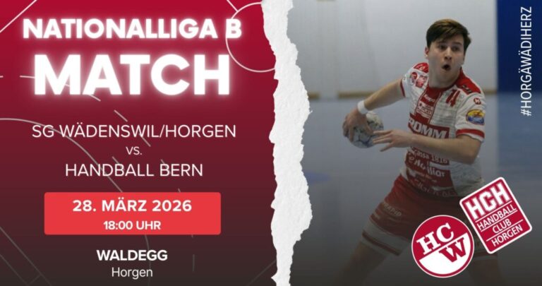 Vorschau NLB: SG Wädenswil/Horgen – Handball Bern
