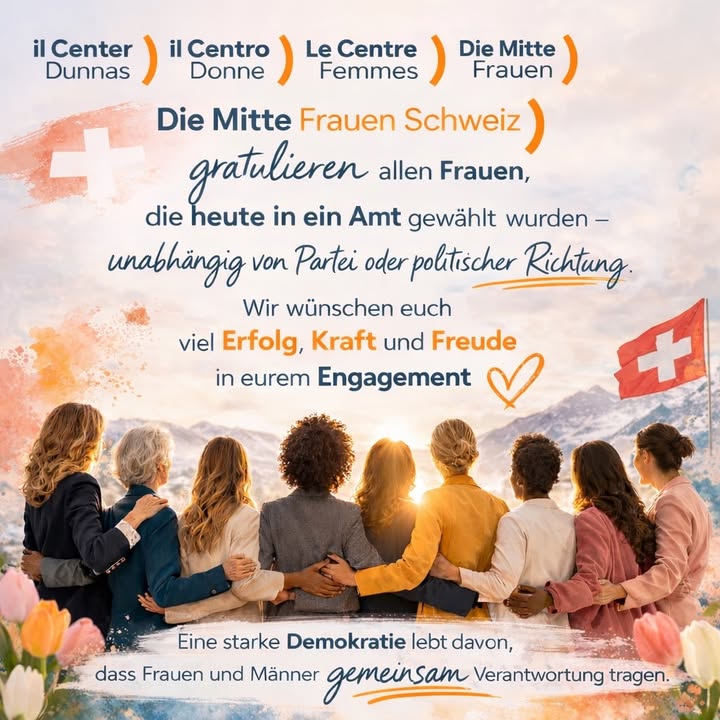 🌷 Internationaler Frauentag – 8. März 
Die Mitte Frauen Sc …