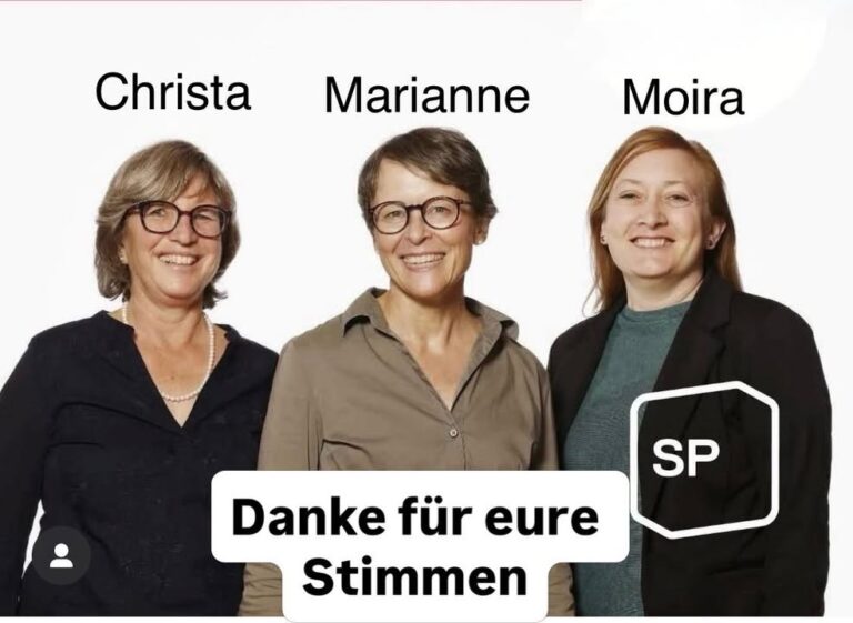 Danke allen für den Einsatz und die Stimmen! Wir konnten den Sitz …