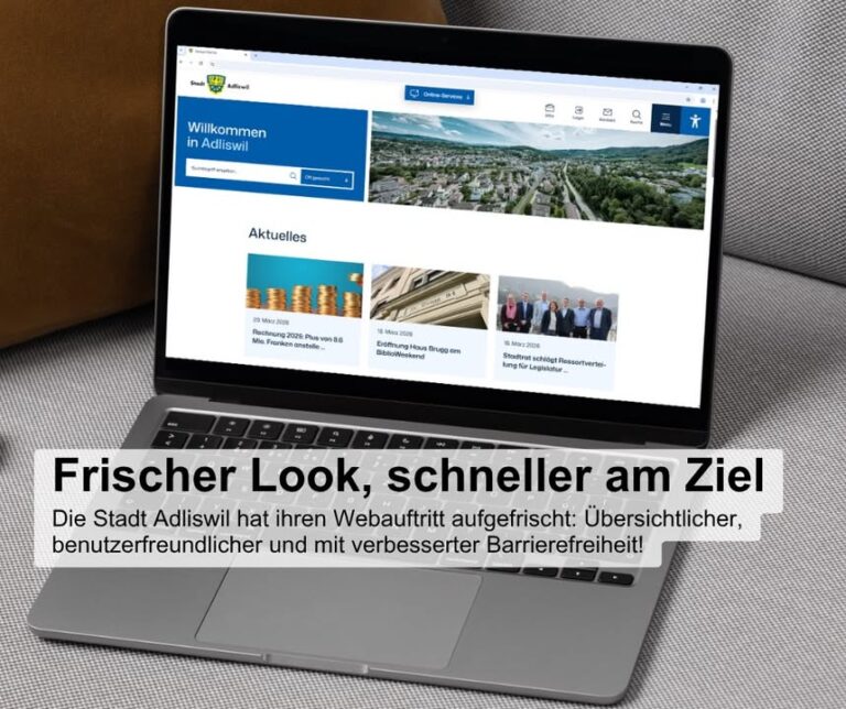 Wir haben unseren Webauftritt aufgefrischt. Unsere Website ist neu …