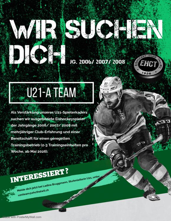 u21 sucht einen Trainer