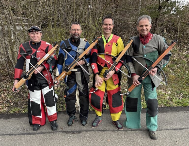 Start in die 30m-Saison 2026 zusammen mit den Sportschützen Lache …