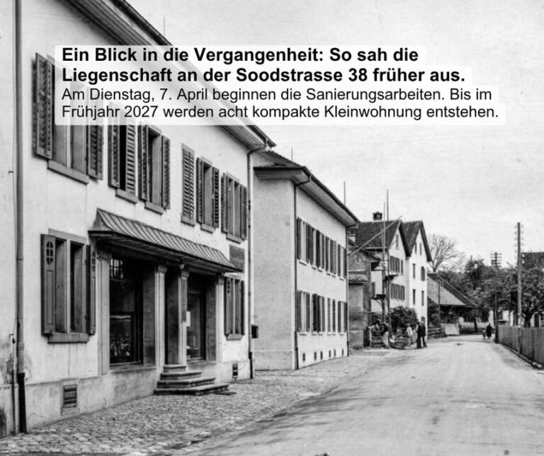 Am Dienstag, 7. April starten die Sanierungsarbeiten an der Soodst …