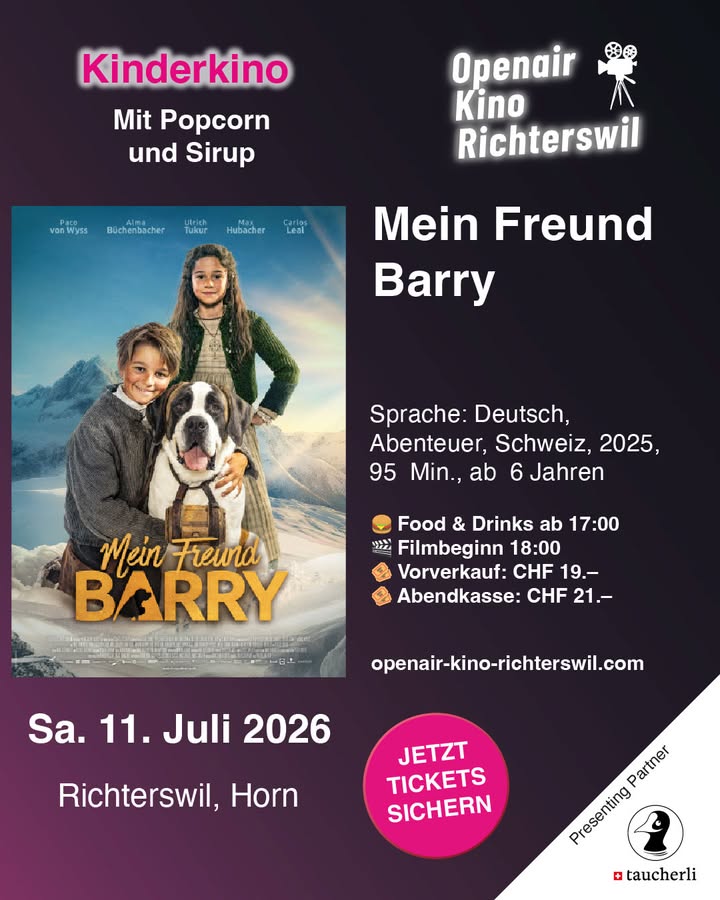 MEIN FREUND BARRY – KINDERKINO IN BARRYS HUNDEHÜTTE | SAMSTAG,  …