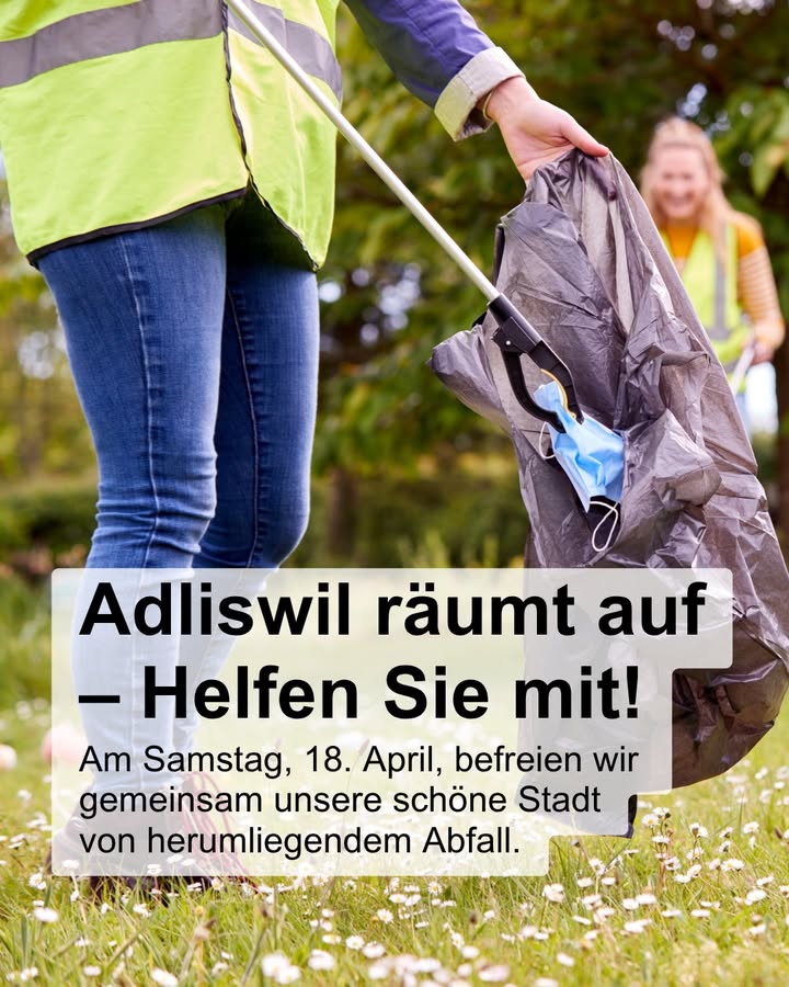 Stört Sie Littering auch? Dann kommen Sie am Samstag, 18. April v …