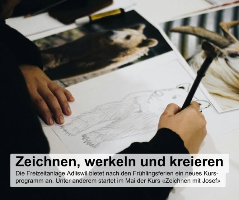 ✏️ Die Freizeitanlage Adliswil startet nach den Frühlingsferi …