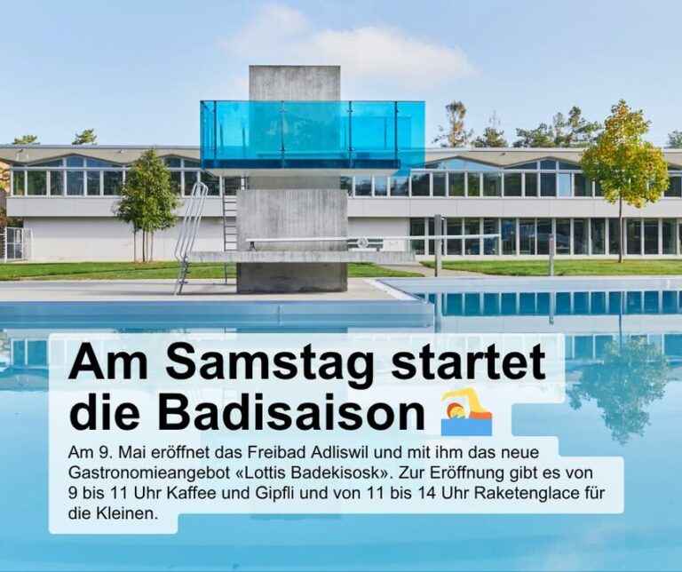 Bereit für die Badisaison? 🏊☀️🍦
Am Samstag, 9. Mai, …