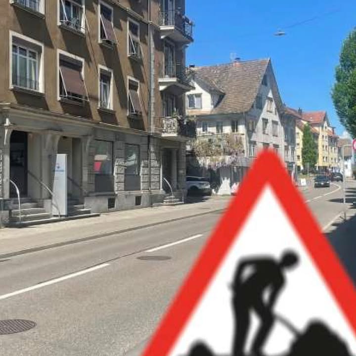 🚧 Werkleitungsbau an der Seestrasse: Verkehrsänderung ab 1. Ju …