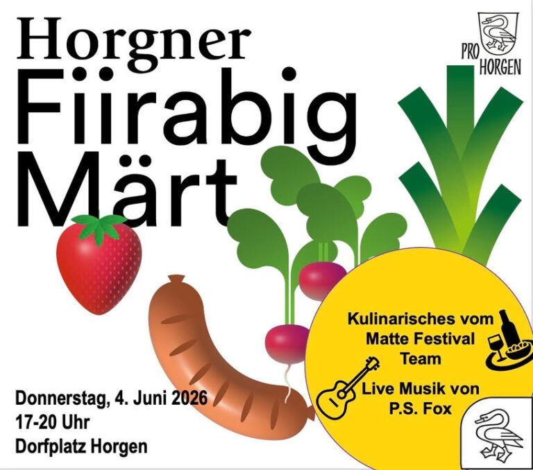 Der Fiirabigmärt lädt mit saisonalen und lokalen Lebensmitteln z …