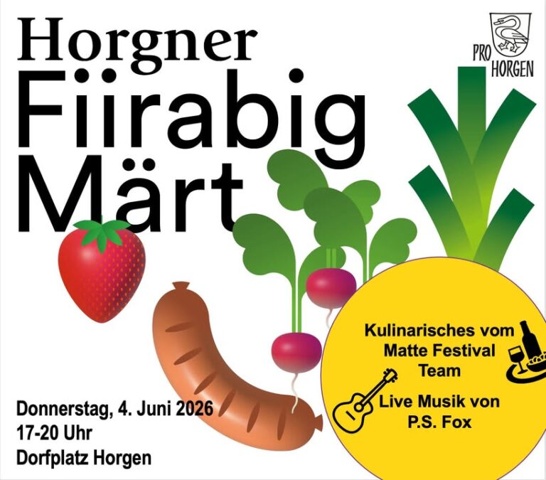 Der Fiirabigmärt lädt mit saisonalen und lokalen Lebensmitteln z …