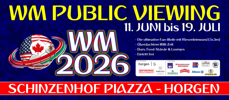 WM Public Viewing – Food, Drinks & Summer Vibes