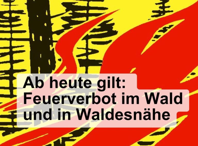 ⚠️Wegen der anhaltenden Trockenheit besteht grosse Waldbrandge …