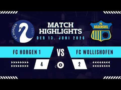 FC Horgen 1 vs. FC Wädenswil 1 (4-2)