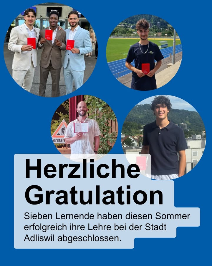 🎓 Geschafft! Herzliche Gratulation zum erfolgreichen Lehrabschl …