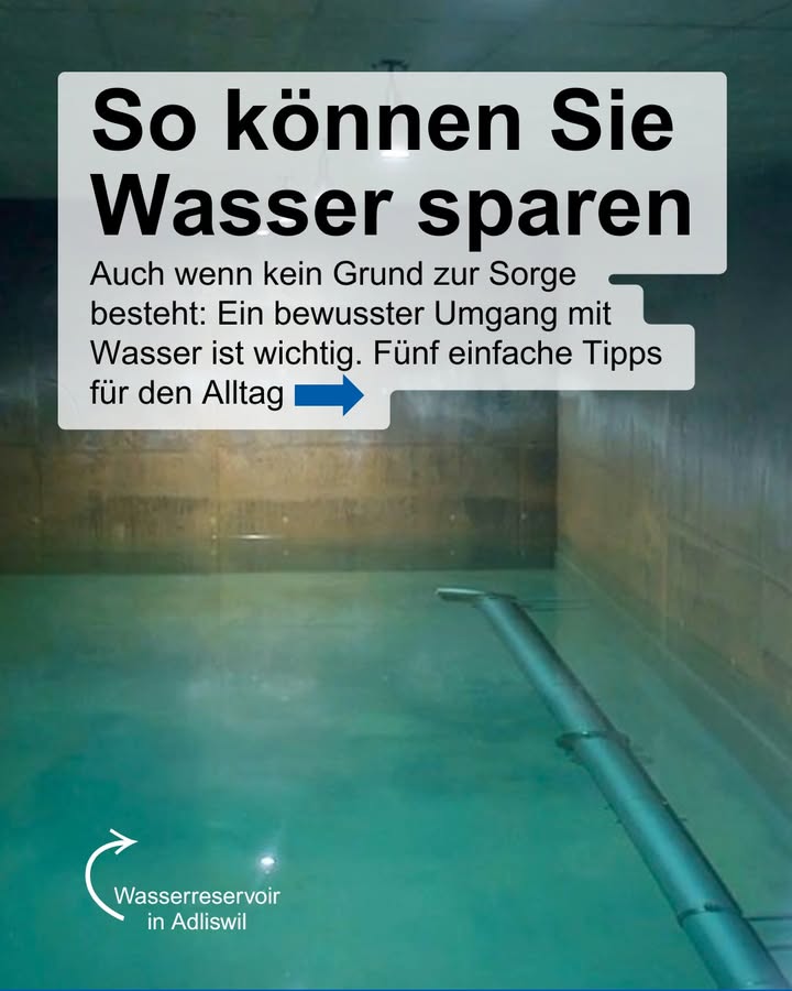 Auch wenn kein Grund zur Sorge besteht: Ein sorgsamer Umgang mit W …
