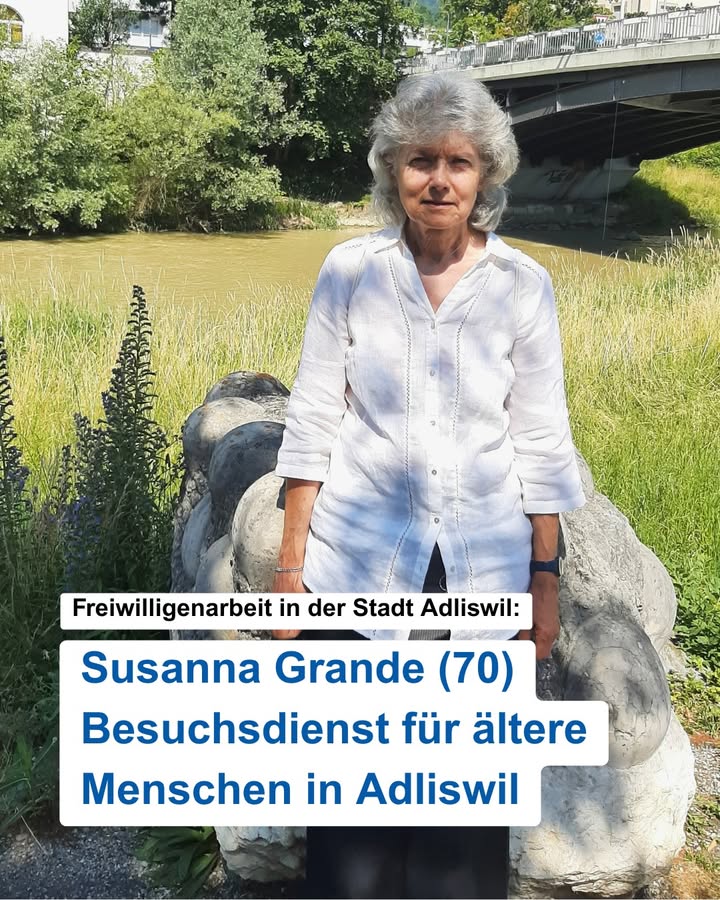 Susanna Grande engagiert sich seit rund drei Jahren beim Besuchsdi …