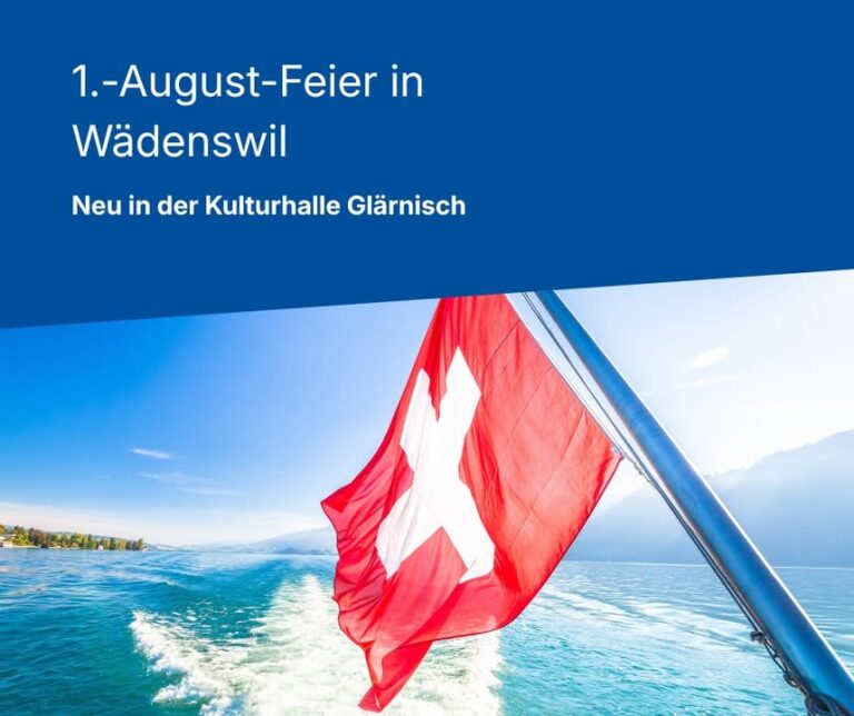 Bundesfeier Wädenswil neu in der Kulturhalle Glärnisch 🇨🇭  …