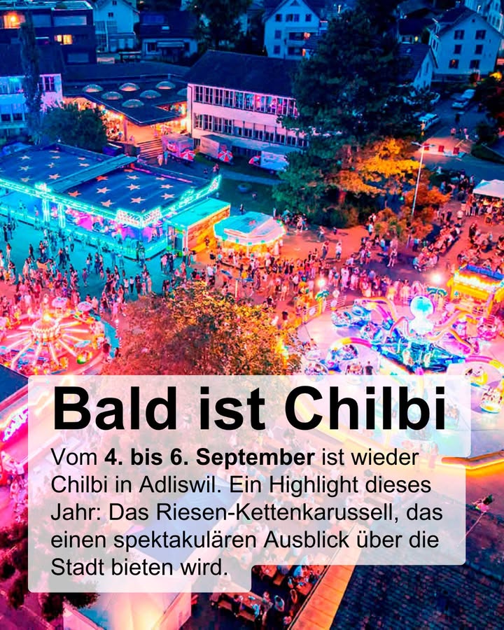 🎊🎠🍭 Das erste September-Wochenende ist in Adliswil tradit …