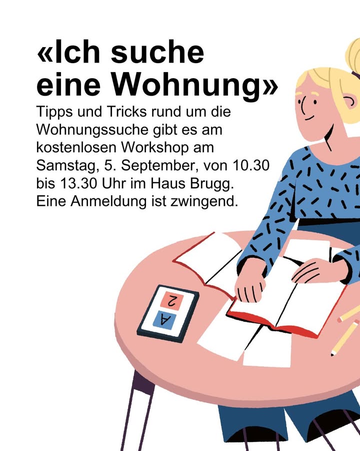 Brauchen Sie Rat beim Thema Wohnungssuche? Am Samstag, 5. Septembe …