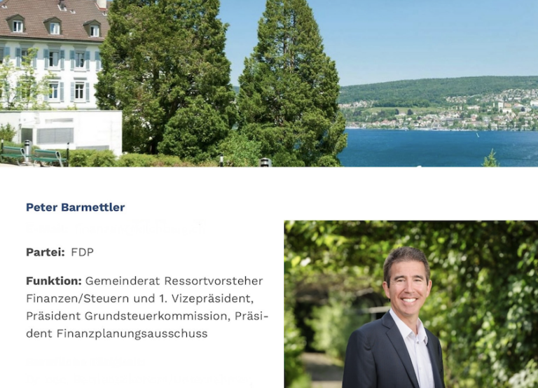 Kilchberg finanziert Bank Zimmerberg à gogo
