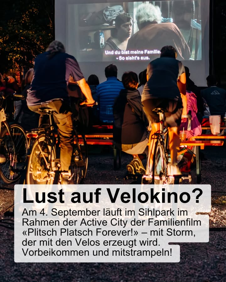 🎥Ein Kino, das durch die Kraft der eigenen Beine betrieben wird …