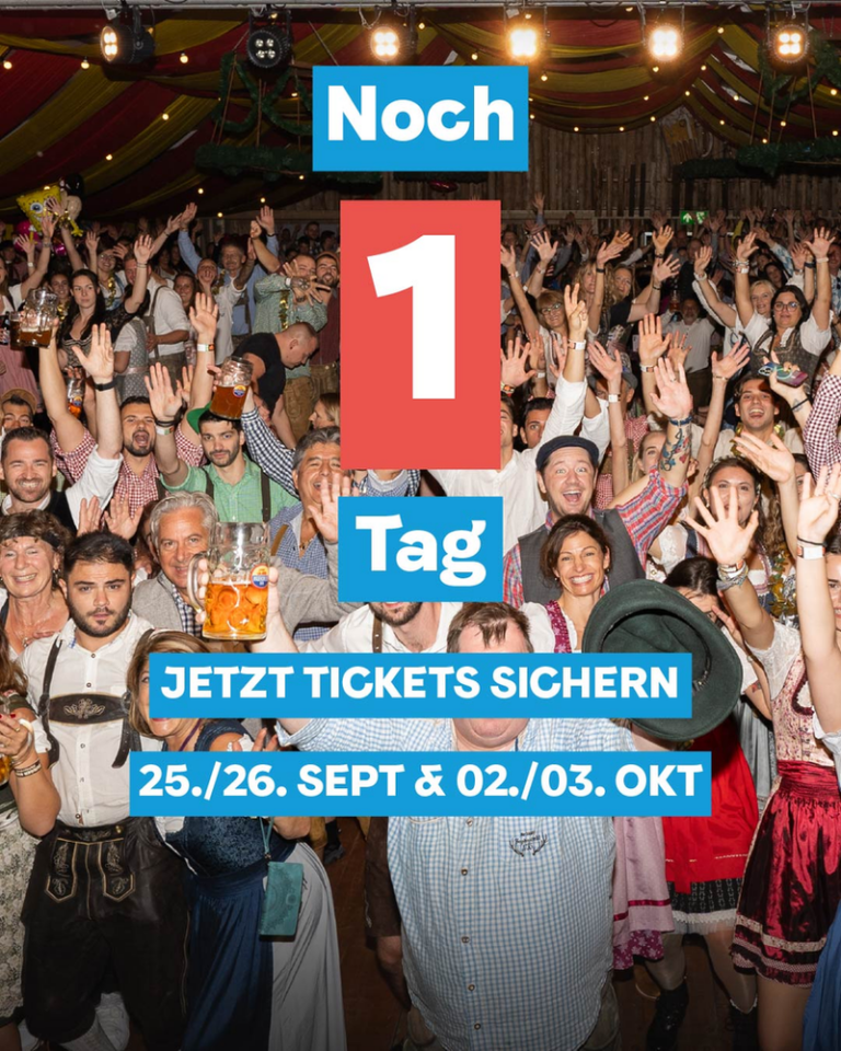 1 Day to go until Oktoberfest Wädenswil!