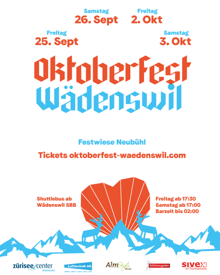 It’s here! Welcome to Oktoberfest Wädenswil 2026!